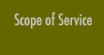 Scope of Service